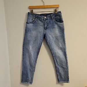 Dolce & Gabbana Light Blue Ankle Jeans